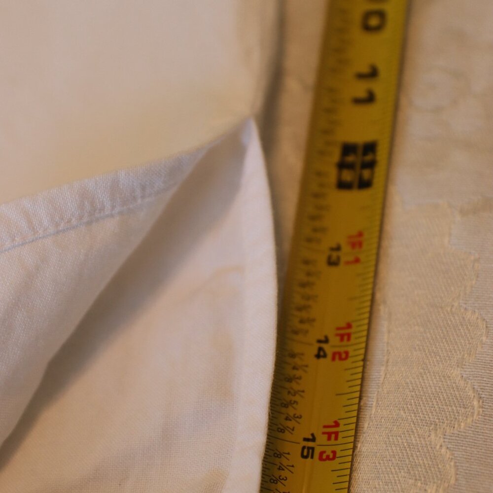 Appraisal Ramie/Viscose V-Neck Blouse Embroidered Lightweight Tropical Size XL - Picture 11 of 13
